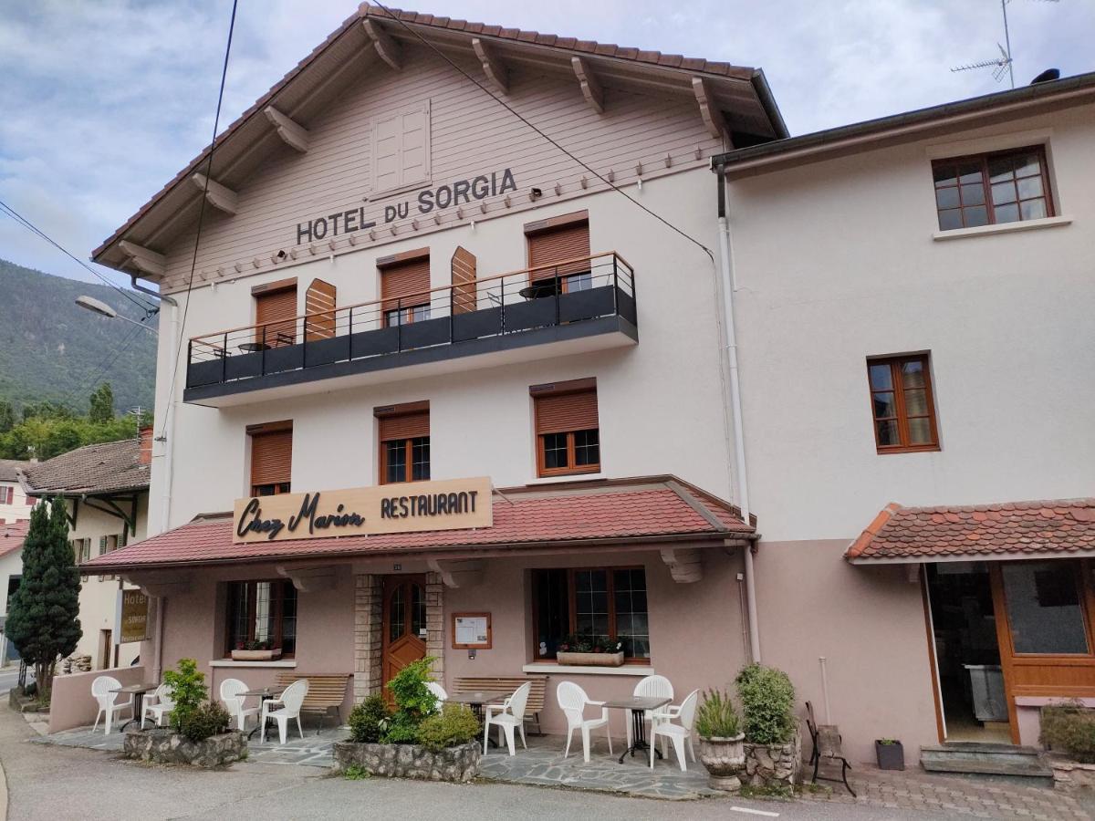 Hotel-Restaurant Le Sorgia Bellegarde-sur-Valserine Dış mekan fotoğraf
